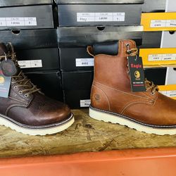Real Leather Work Boots $50