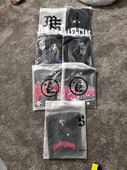 Streetwear Graphic T-Shirts Bundle – 7 Pieces