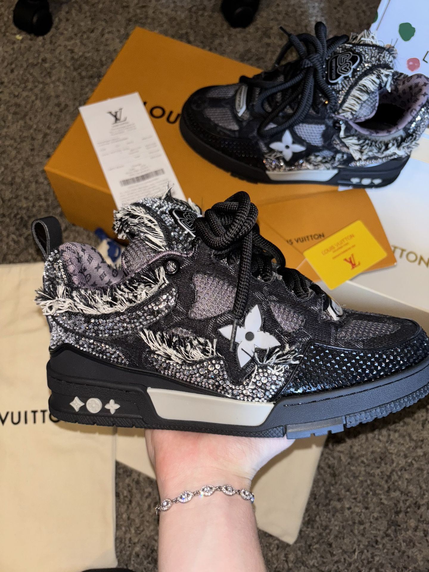 Louis Vuitton x Swarovski Skate