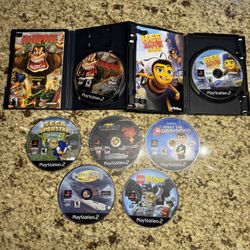 PlayStation 2 (PS2) Game Bundle - 7 Games 