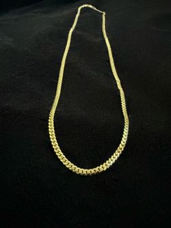 3.5mm Miami Cuban 14k 24inch solid