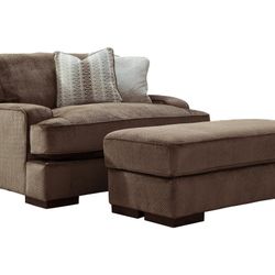 Ashley Sofa Deep Seat And Ottoman 
