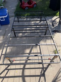 Twin size bed frame foldable