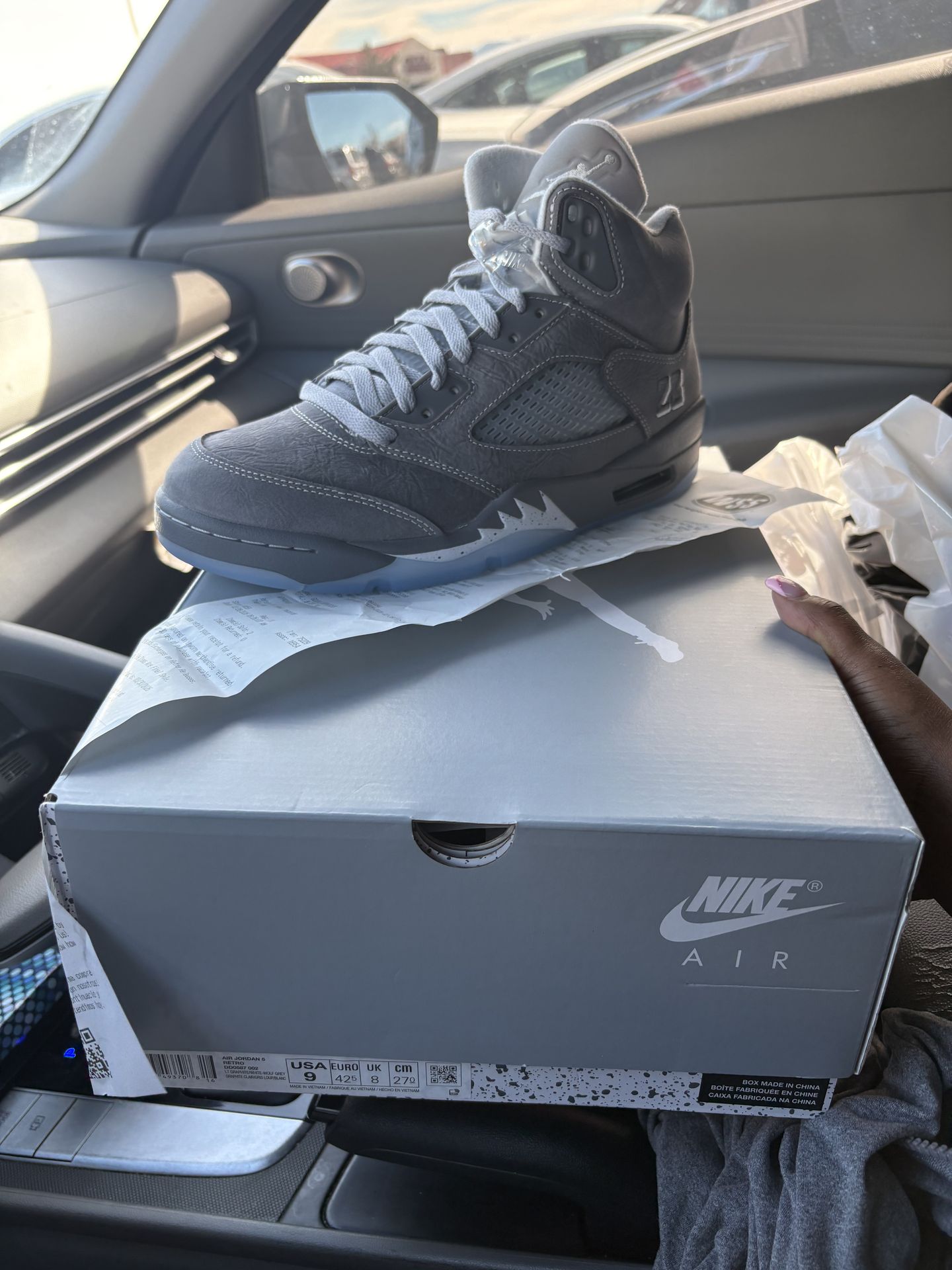Wolf Grey 5’s