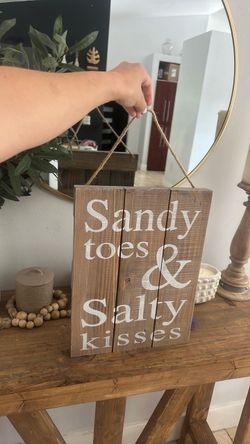 Beachy wall art