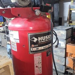 Husky 60 gallon air compressor 