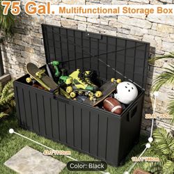 High-end 75 Gallons Storage Box | Nylon