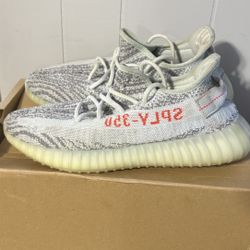 Yeezy 350 blue tint 