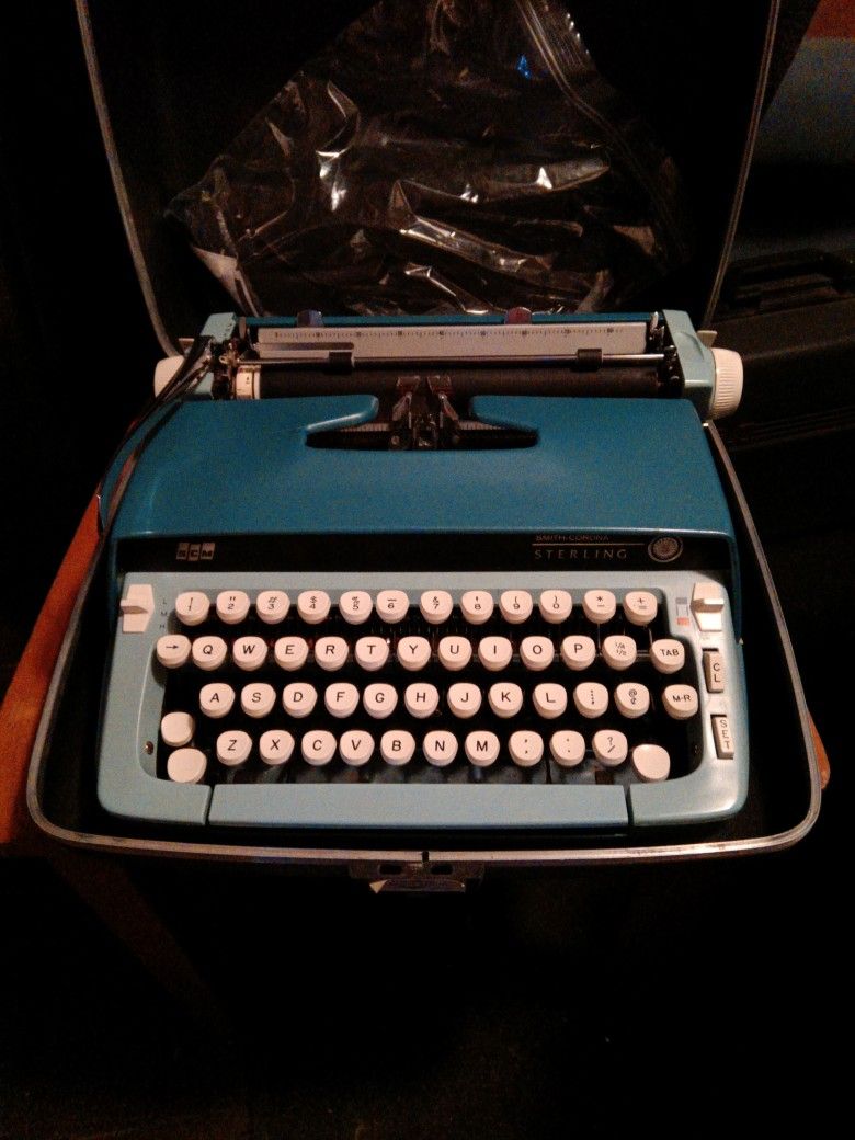 Typewriter In Case