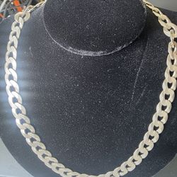 Sterling Silver Chain 925 61.6 Grams 21" Length Gorgeous