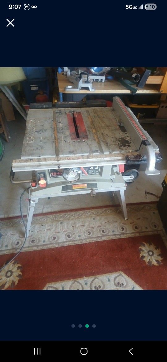 Craftman 10"Table Saw , 13" Hitachi Planner, Delta Bandsaw, Vintage Craftsman Drill Press