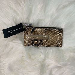 INC Hazell Cardcase Camel Snake 
