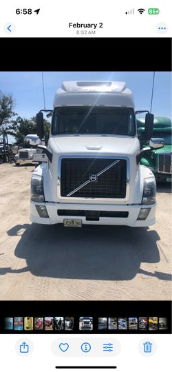 Volvo vnl670. Color White