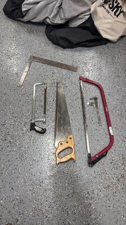 Saws and miscellaneous tools
