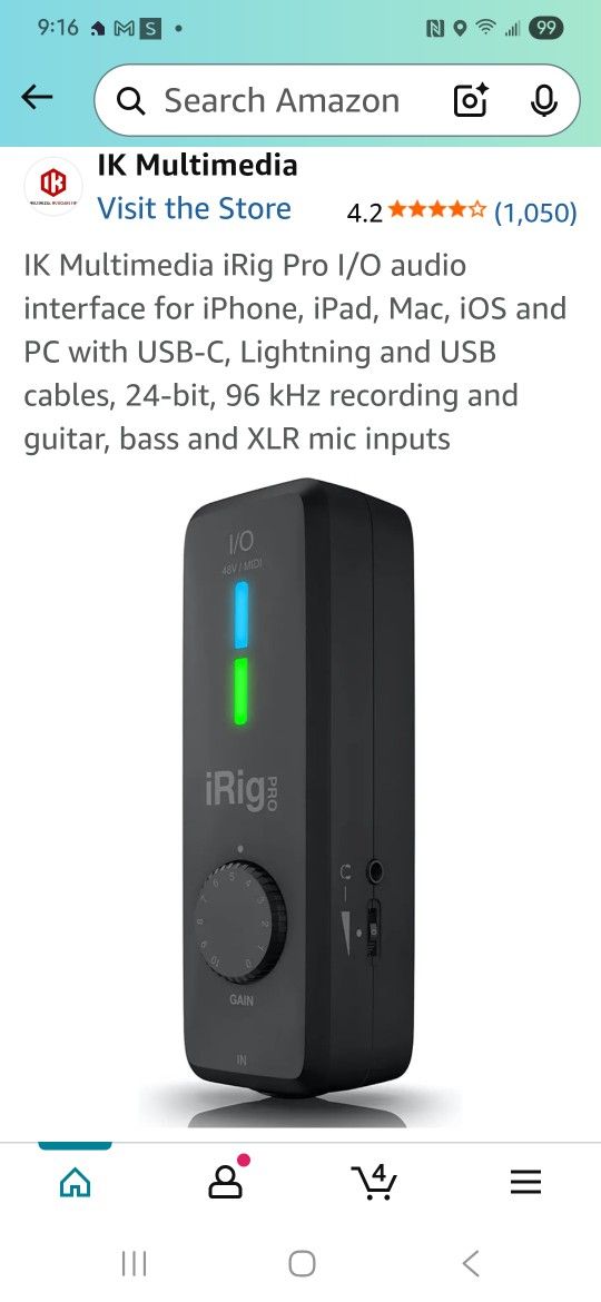 I Rig Pro for Guitar
