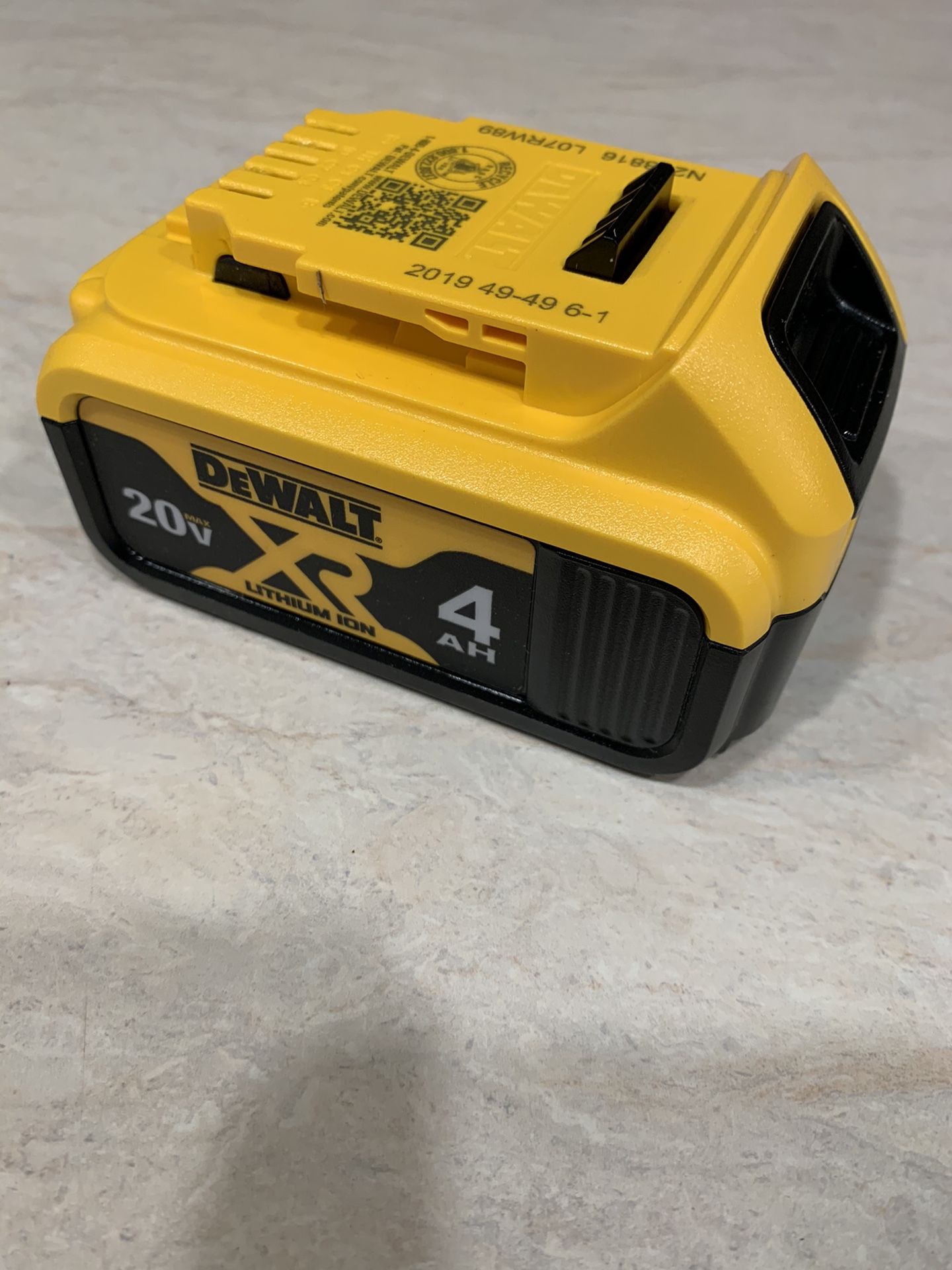 Dewalt xr4.0 battery. $50 price is firm