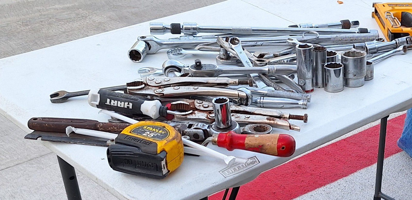 HAND TOOLS: SOLD BY INDIVIDUAL PIECE (Various Brands).   BUY THE PIECES YOU WANT AND NOT A TOOL BOX FULL OF JUNK!
