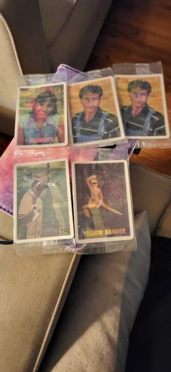 1994 Power Ranger Hologram Cards