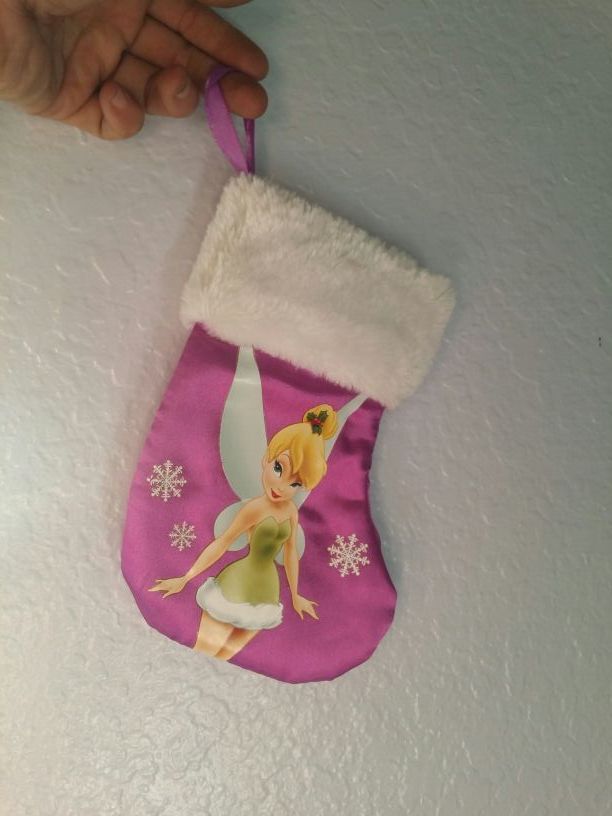 Tinkerbell Purple Stocking