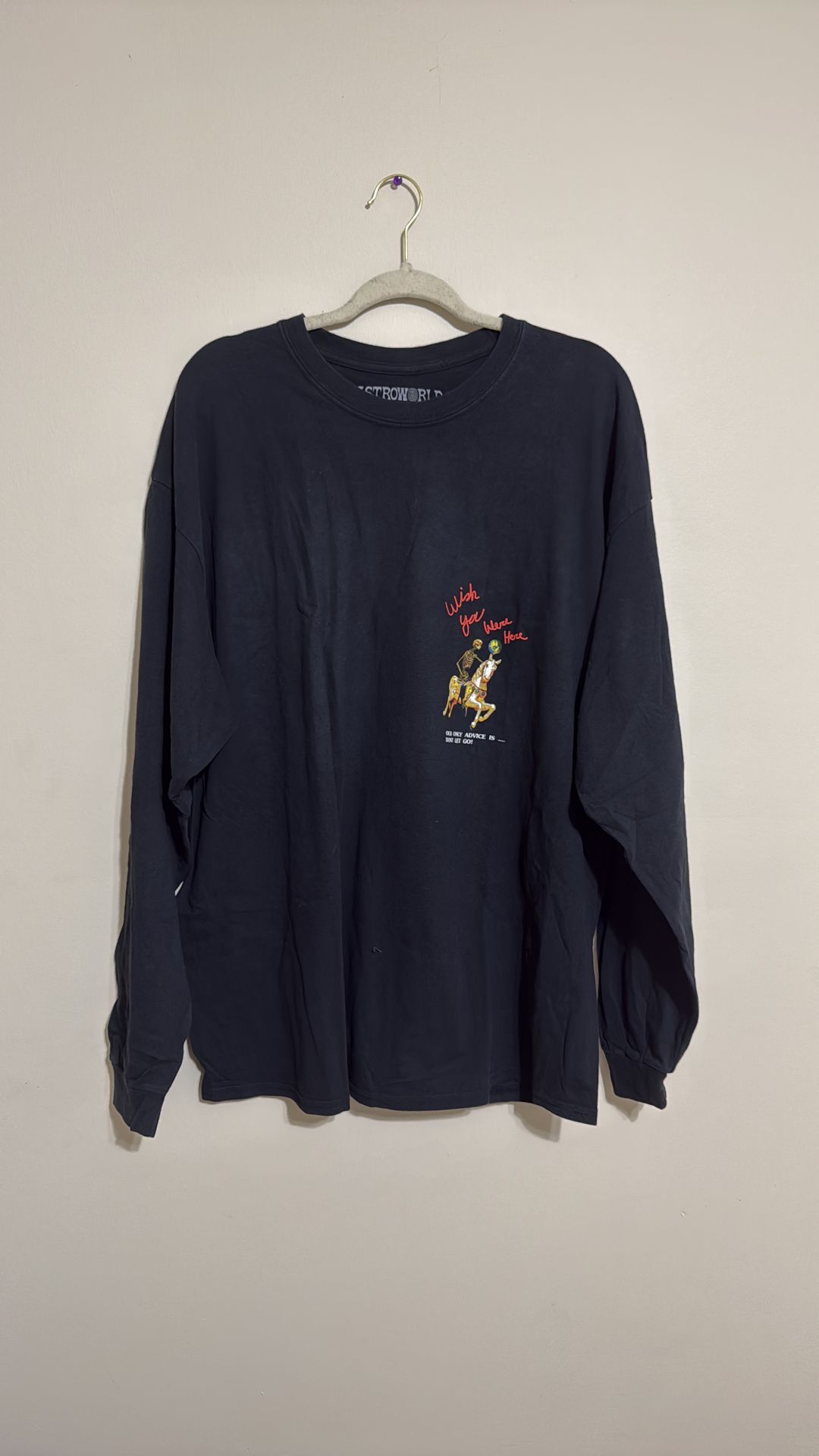 Travis Scott Astro World Tour Long Sleeve Shirt