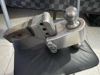 Trailer hitch aluminum with lock