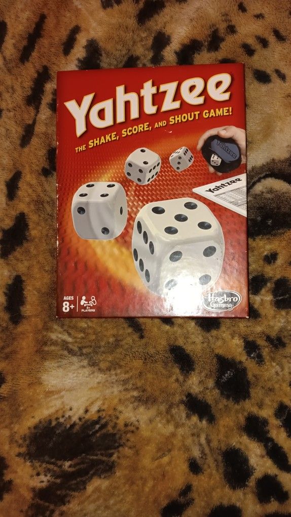 Board Games And Yatzee