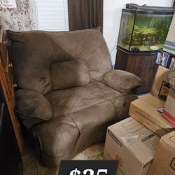 Brown Recliner 