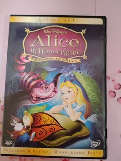 Alice in wonderland original Dvd no scratches