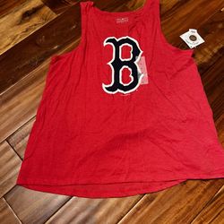 Women’s Boston Red Sox tank top. New! Size large