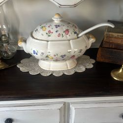 Japan Fleur And Fruit Soup Bowl 