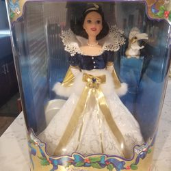 1998 Holiday Princess Barbie - Disney's Snow White 