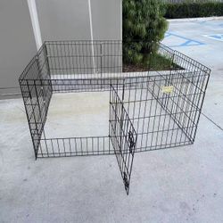 New In Box 24x24 Inch Tall x 8 Panels Mesh Metal Wire Exercise Dog Pet Cage Playoen Fence Kennel 
