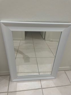 Elegant White  Frames Mirror $ 15