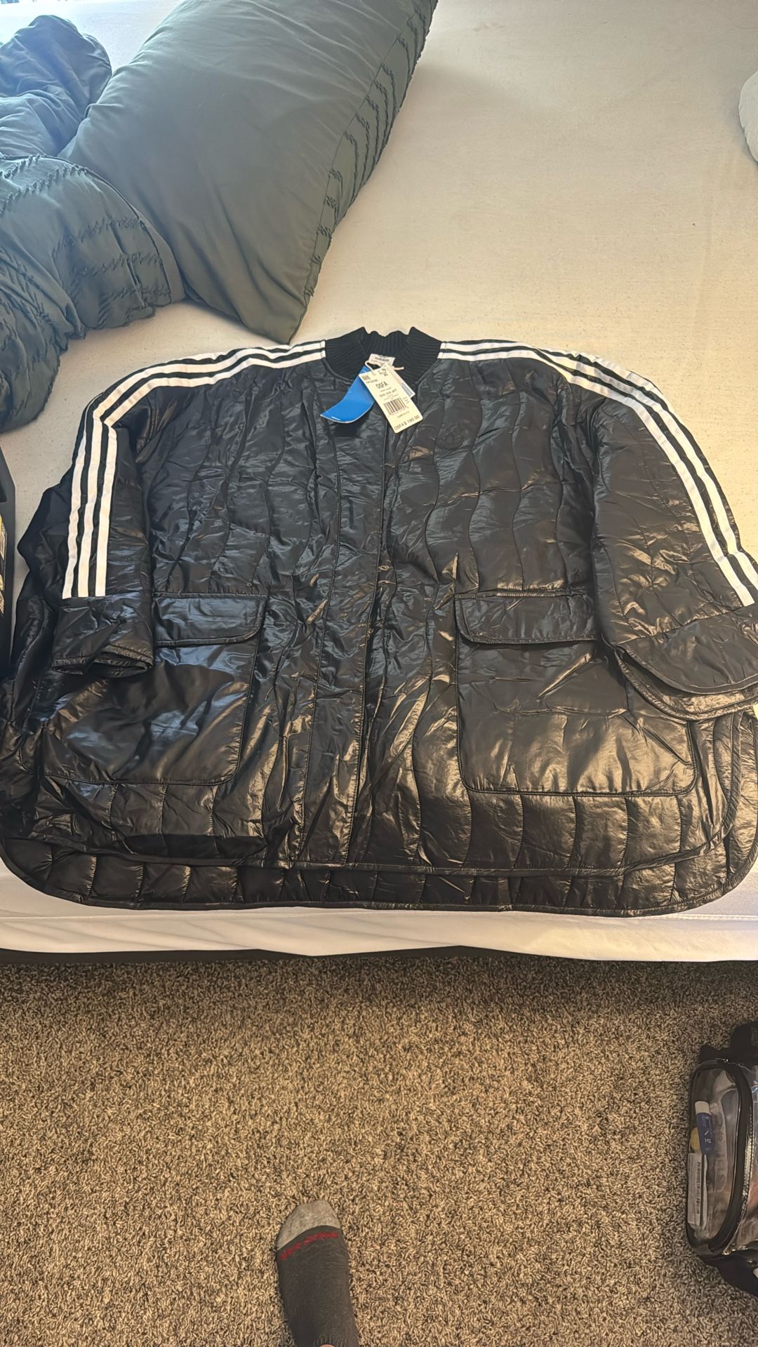 Adidas Women L Quilted Jacket