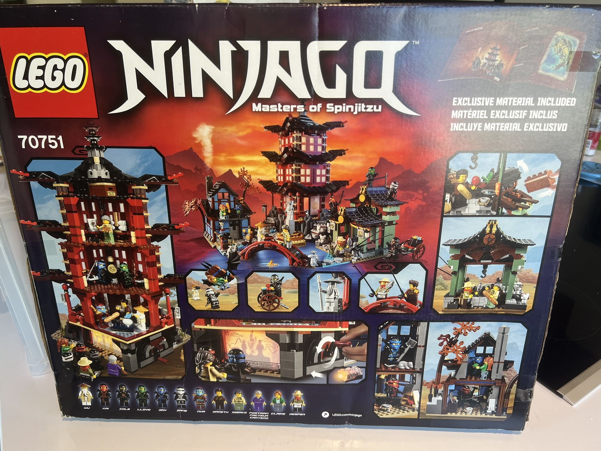 LEGO NINJAGO: TEMPLE OF AIRJITZU (SET 70751)