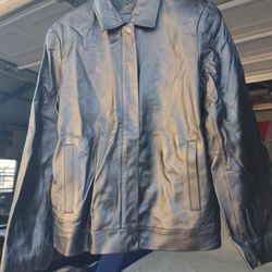 Leather jacket -woman M