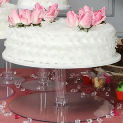 16" Acrylic Cake Stand