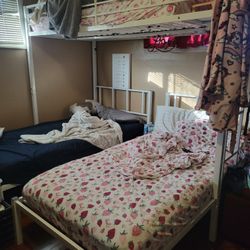 $75 Triple Bunk Bed, Twin