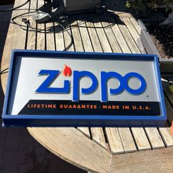 Zippo Sign