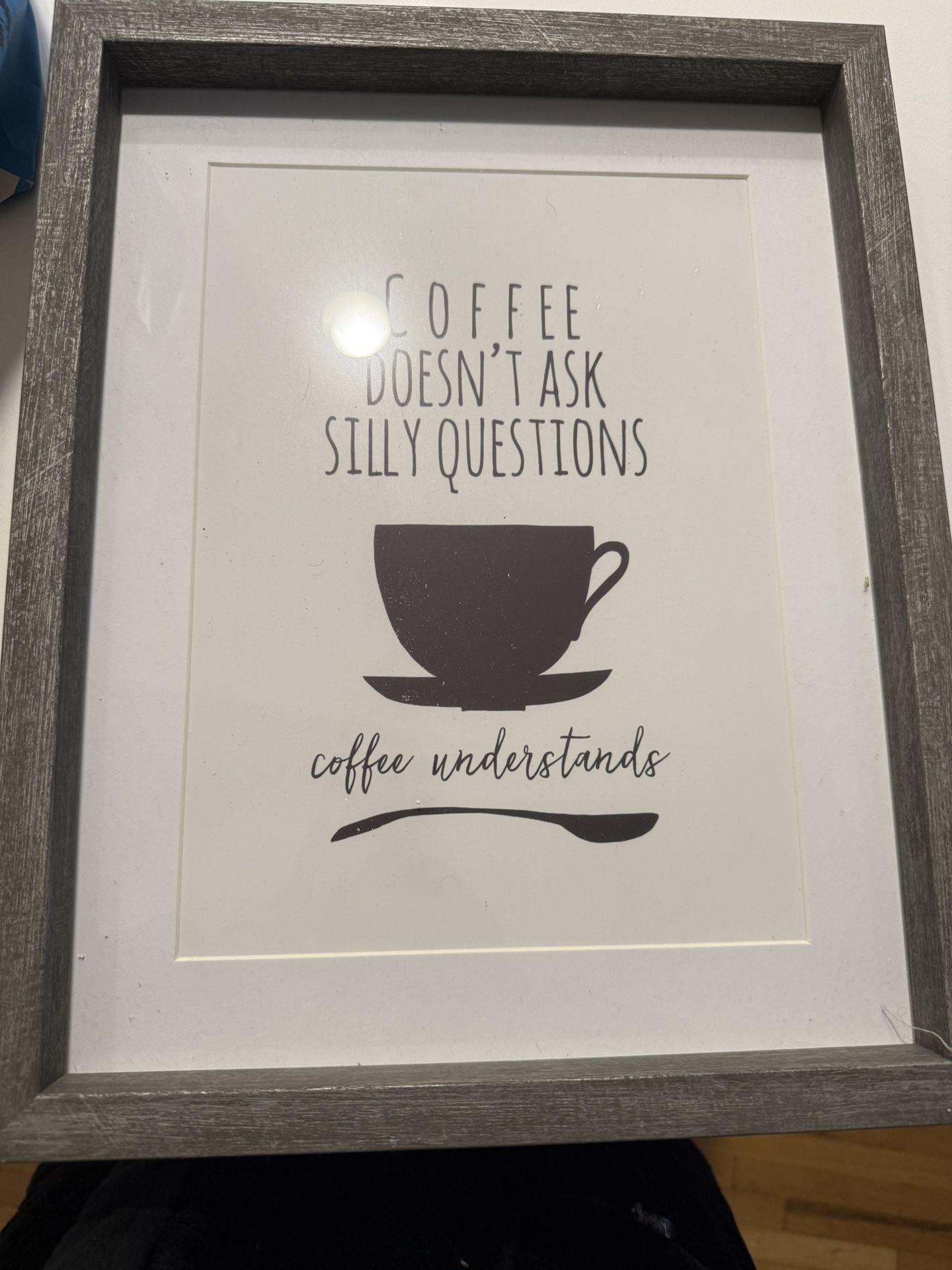 Coffee Poster And Frame 