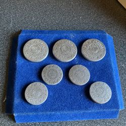 STIEFF PRESIDENTIAL INAUGURAL GEORGE WASHINGTON BUTTON SET