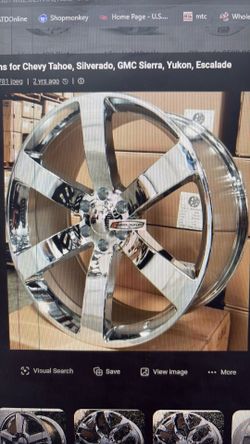 🔥🔥22” TBSS CHROME  W/TIRES🔥🔥