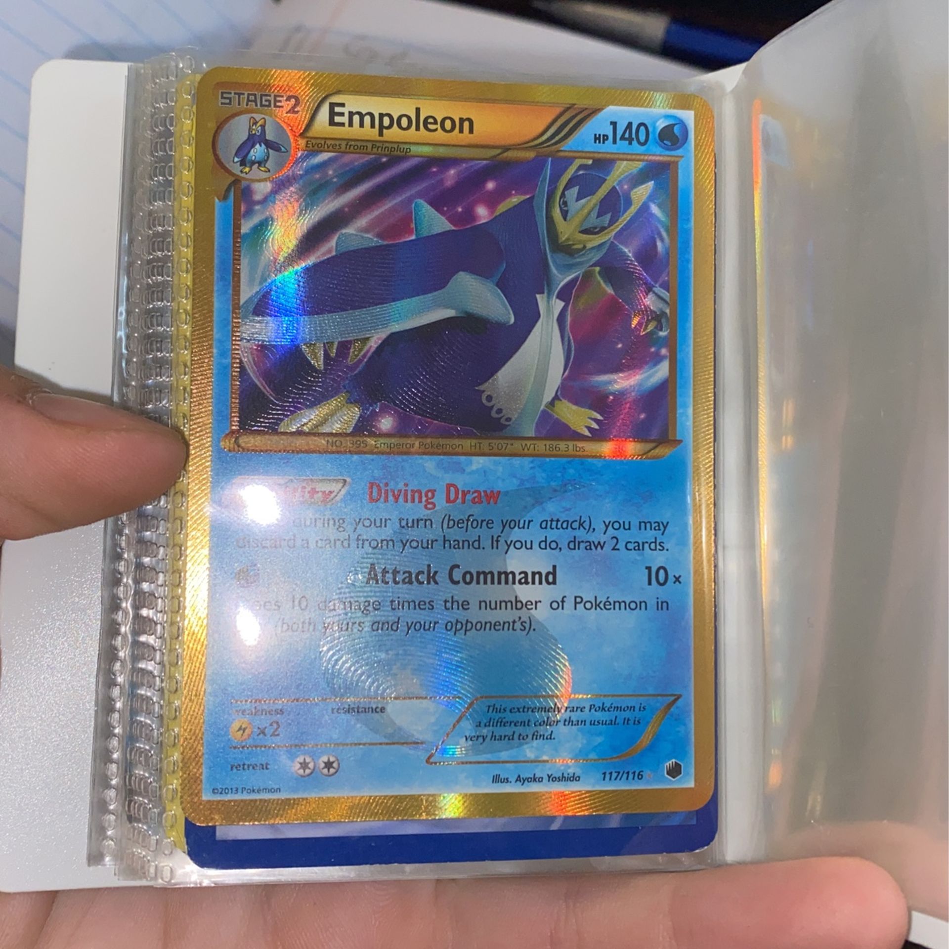 Plasma Freeze Empoleon #117