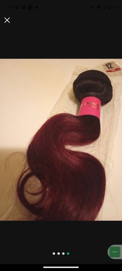 12 Inch Unprocessed Human Hair Bundle