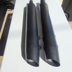 Stock Harley Davidson Slip-ons 