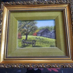 Oil On Canvas Painting