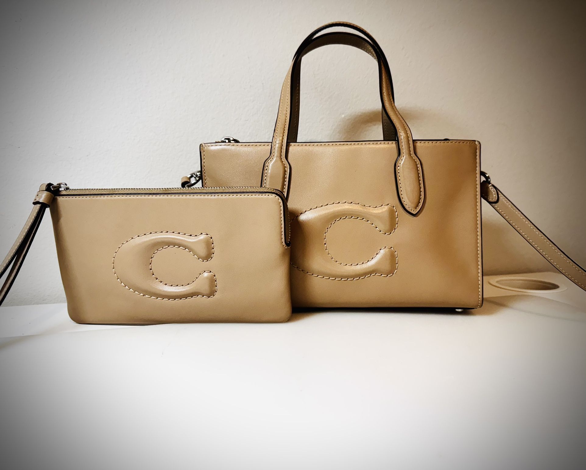 Coach Tote Bag + Wristlet