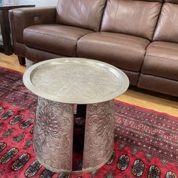 New Coffee Table , Morroccan table, Turkish coffee table or Arabic majlis coffee table Silver metal