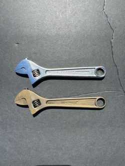 Proto USA 6” Adjustable Wrenches 706 & 706-S – Excellent Condition
