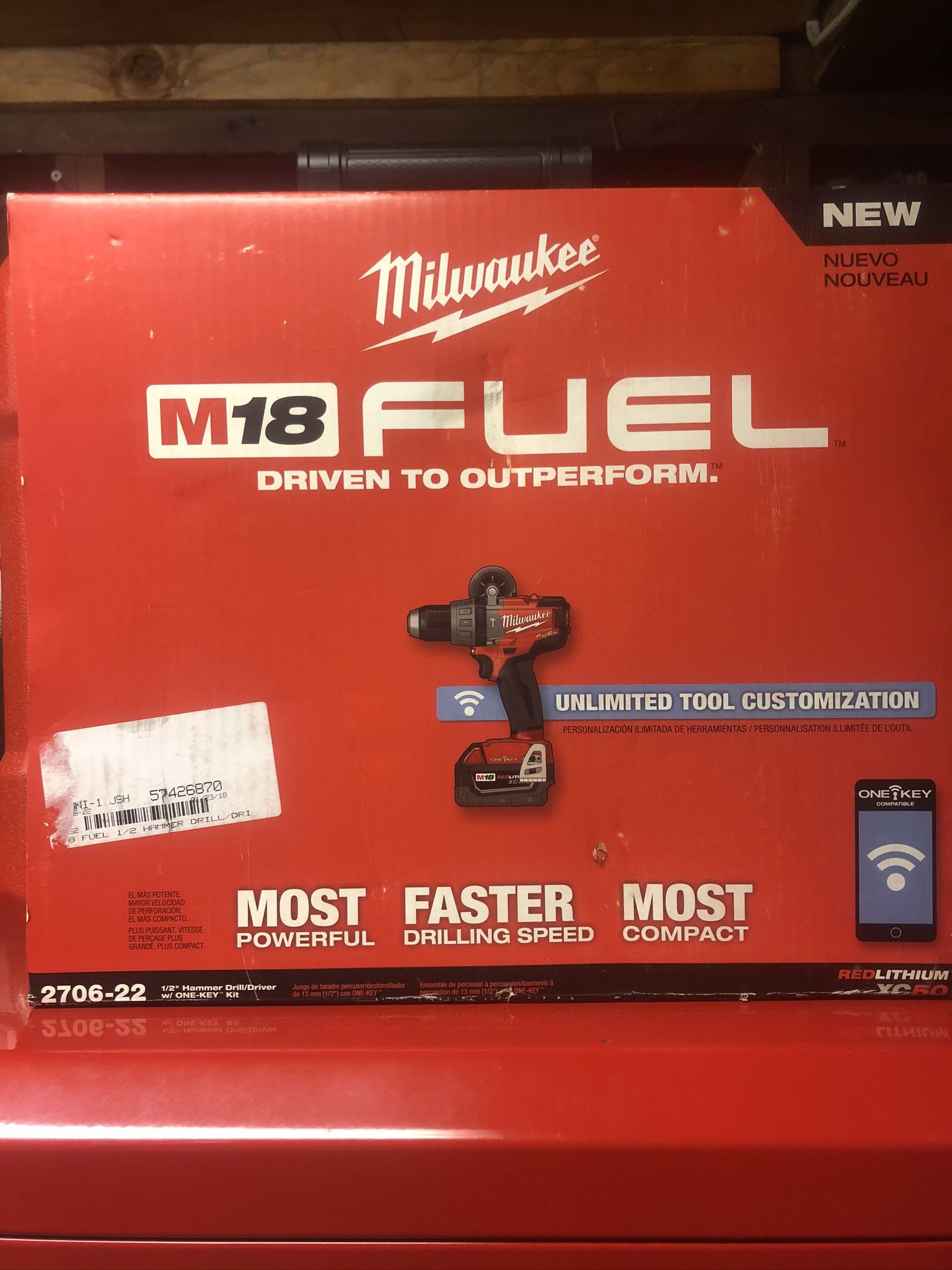 18v Milwaukee Drill/hammer